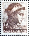 Sellos de Europa - Italia -  Intercambio 0,20 usd 150 l. 1961
