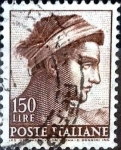 Stamps Italy -  Intercambio 0,20 usd 150 l. 1961