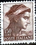 Stamps Italy -  Intercambio 0,20 usd 150 l. 1961
