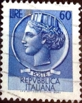 Stamps Italy -  Intercambio 0,20 usd 60 l. 1968