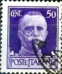 Sellos de Europa - Italia -  Intercambio 0,60 usd 50 cent. 1944