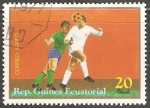 Stamps Equatorial Guinea -  Spanish football
