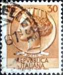 Stamps Italy -  Intercambio 0,20 usd 30 l. 1960