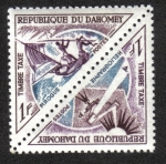 Stamps Benin -  Canoa Postal/ Heliógrafo