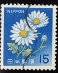 Stamps Japan -  Crisantemo