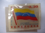 Stamps Venezuela -  Centenario de la Bandera y Escudo 29/07/1863 al 1963.