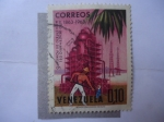 Stamps Venezuela -  Año Centenario del Ministerio de Fomento - Exposición Nacional de Industrias.