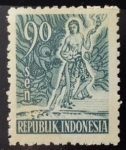 Stamps Indonesia -  Espíritu Infonesio
