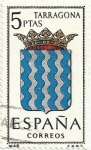 Stamps Spain -  ESCUDOS DE CAPITAL DE PROVINCIA. GRUPO IV. Nº 46. TARRAGONA. EDIFIL 1640
