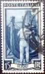 Sellos de Europa - Italia -  Intercambio 0,20 usd 15 l. 1950