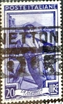 Stamps Italy -  Intercambio 0,20 usd 20 l. 1950