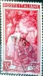 Stamps Italy -  Intercambio 0,20 usd 35 l. 1950