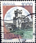 Stamps Italy -  Intercambio 0,20 usd 1000  l. 1980