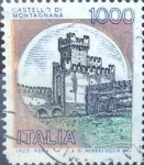 Stamps Italy -  Intercambio 0,20 usd 1000  l. 1980