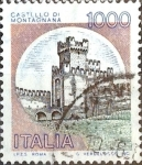 Stamps Italy -  Intercambio 0,20 usd 1000  l. 1980