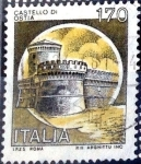 Stamps Italy -  Intercambio 0,20 usd 170  l. 1980