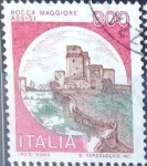 Stamps Italy -  Intercambio m2b 0,20 usd 800 l. 1980
