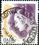 Sellos de Europa - Italia -  Intercambio 0,20 usd 3 cent. 2002