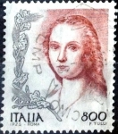 Stamps Italy -  Intercambio 0,60 usd 800 l. 1998