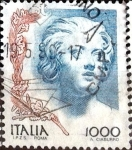 Stamps Italy -  Intercambio 0,80 usd 1000 l. 1998
