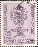 Stamps Italy -  Intercambio cr5f 0,20 usd 30 l. 1962