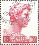 Stamps Italy -  Intercambio 0,20 usd 1000 l. 1957