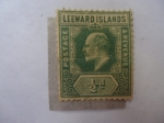 Stamps Europe - United Kingdom -  Leeward Islands-King Edward VII  (Scott/37 - Mi/37)
