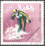 Stamps Hungary -  Juegos Olímpicos de Invierno 1968 