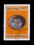 Stamps Nicaragua -  Arqueología