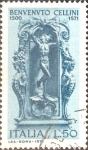 Stamps Italy -  Intercambio cr2f 0,20 usd 50 l. 1971