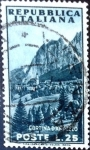 Stamps Italy -  Intercambio 0,20 usd 25 l. 1953