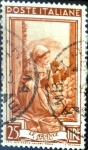 Stamps Italy -  Intercambio 0,20 usd 25 l. 1950