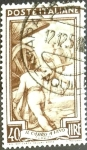 Stamps Italy -  Intercambio cr2f 0,20 usd 40 l. 1950
