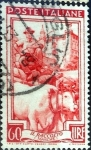 Stamps Italy -  Intercambio 0,20 usd 60 l. 1950