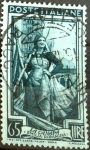 Stamps Italy -  Intercambio 0,20 usd 65 l. 1950