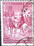 Stamps Italy -  Intercambio cr2f 0,20 usd 25 l. 1960