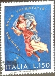 Stamps Italy -  Intercambio cr2f 0,20 usd 150 l. 1972