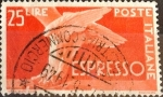 Sellos de Europa - Italia -  Intercambio 0,20 usd 25 l. 1945