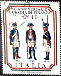 Stamps Italy -  Intercambio crxf2 0,20 usd 40 l. 1974