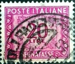 Stamps Italy -  Intercambio 0,20 usd 20 l. 1947