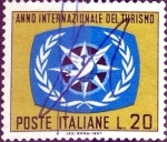 Sellos de Europa - Italia -  Intercambio 0,20 usd 20 l. 1967