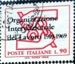 Sellos de Europa - Italia -  Intercambio 0,20 usd 90 l. 1969