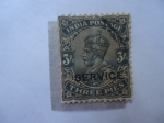 Stamps : Asia : India :  King George V.