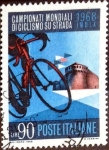 Stamps Italy -  Intercambio m2b 0,20 usd 90 l. 1968