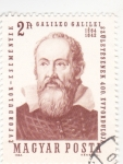 Sellos de Europa - Hungra -  Galileo Galilei 1564-1642