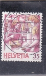 Stamps Switzerland -  servicio de correos