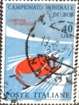 Stamps Italy -  Intercambio cr2f 0,20 usd 40 l. 1966