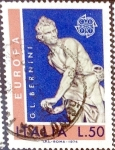 Stamps Italy -  Intercambio cr2f 0,20 usd 50 l. 1974
