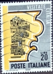 Stamps Italy -  Intercambio 0,20 usd 20 l. 1966