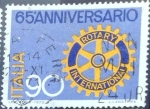 Stamps Italy -  Intercambio 0,20 usd 90 l. 1970